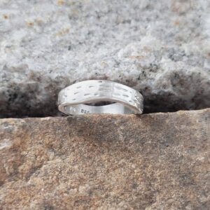 Birch Textured Ring