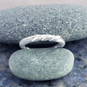 Sterling Silver Wave Ring