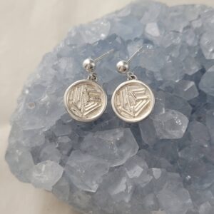 Round Forest Impressions Earrings
