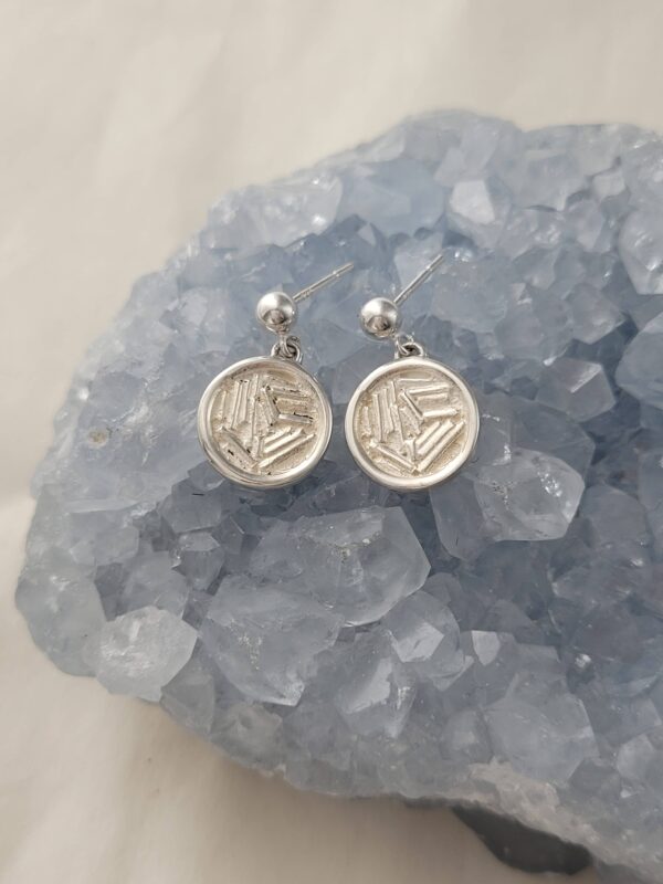 Round Forest Impressions Earrings