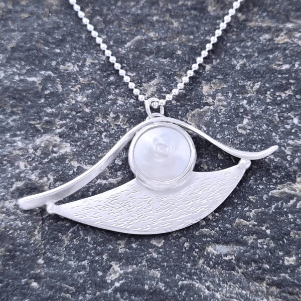 Wavesong Pearl Pendant
