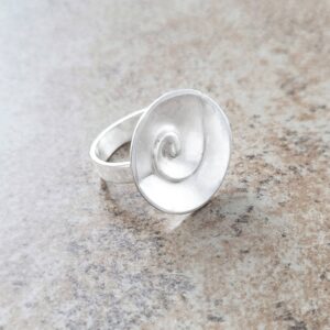 Sterling Silver Spiral Ring