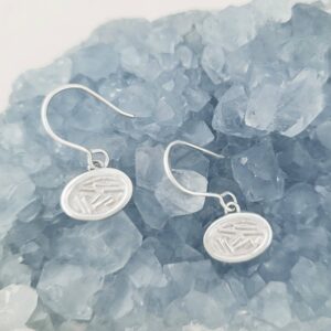 Oval Forest Impressions Earrings