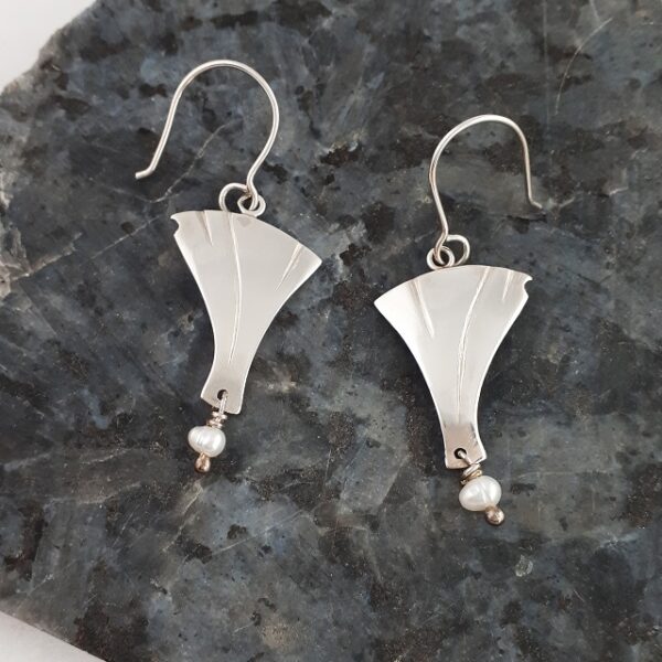 Slowly Cresting Wave Earrings