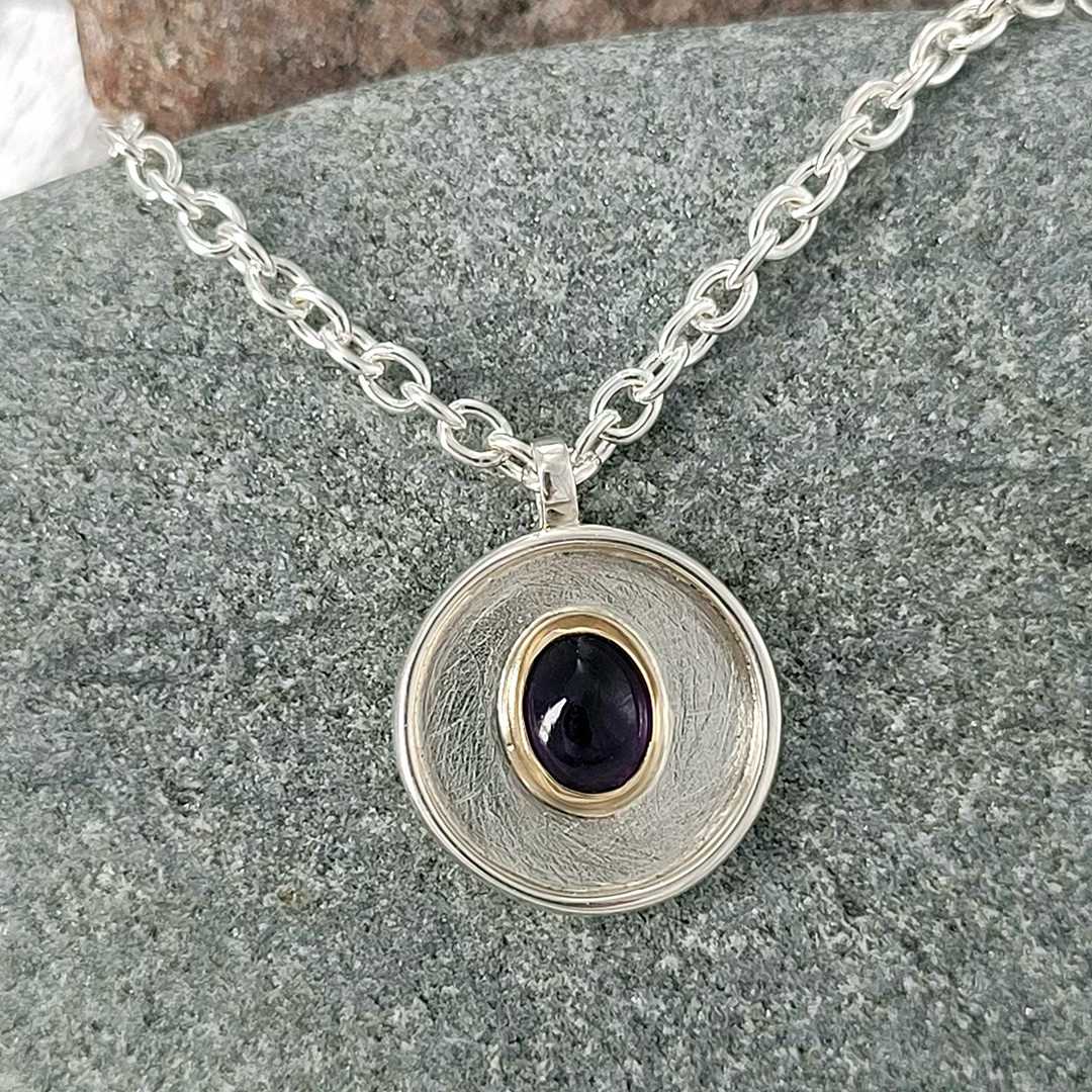 Amethyst Medallion
